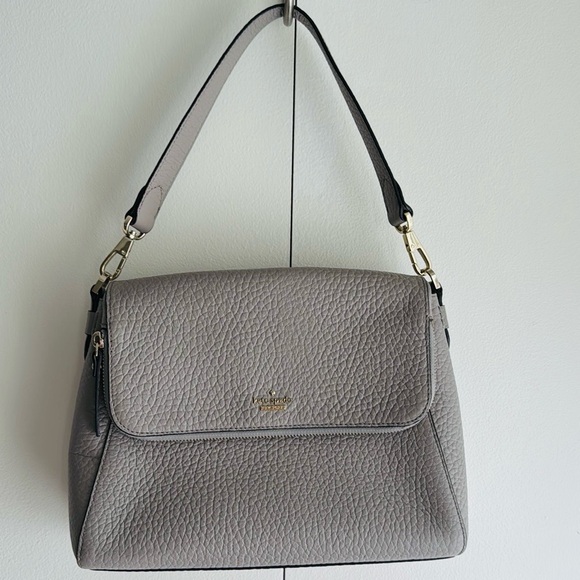 kate spade Handbags - Kate Spade Pebble Gray Shoulder Bag